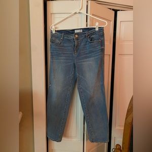 Ann Taylor Loft Jean cropped size 4